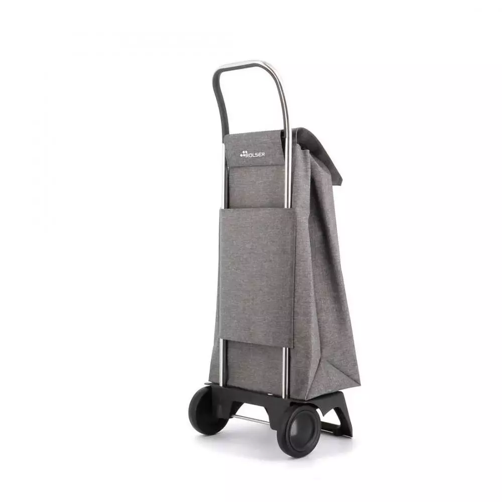 Carro de compra Rolser Jet Tweed 2 Ruedas Gris