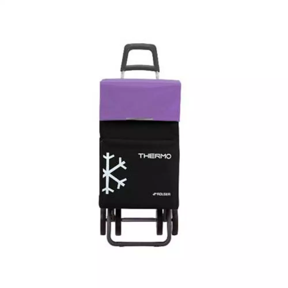 Carro compra Rolser Termo Fresh Negro / Malva