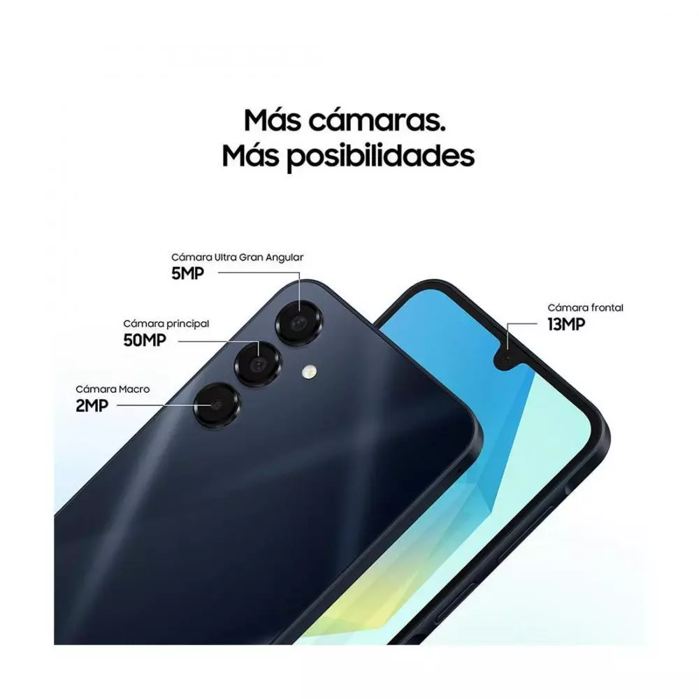 Teléfono libre Samsung Galaxy A16 LTE 17.02cm (6.7") 4/128 GB Negro