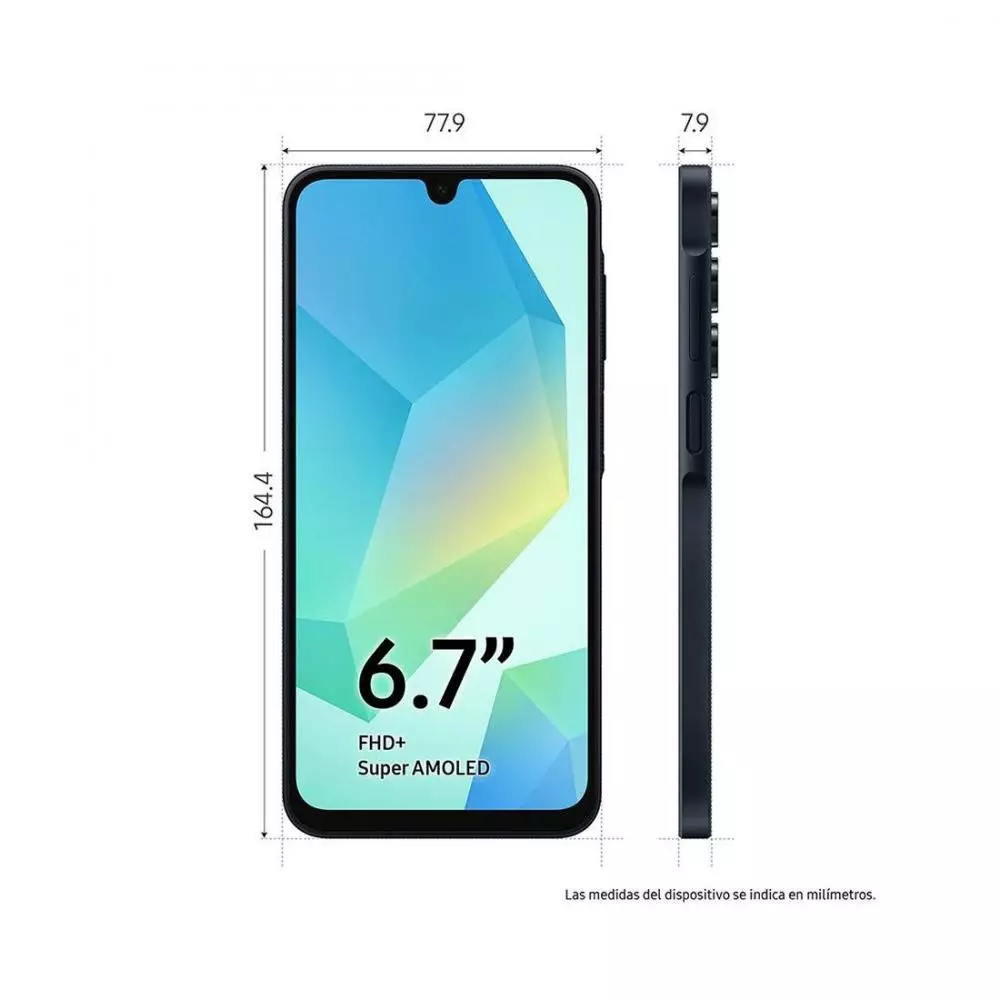 Teléfono libre Samsung Galaxy A16 LTE 17.02cm (6.7") 4/128 GB Negro
