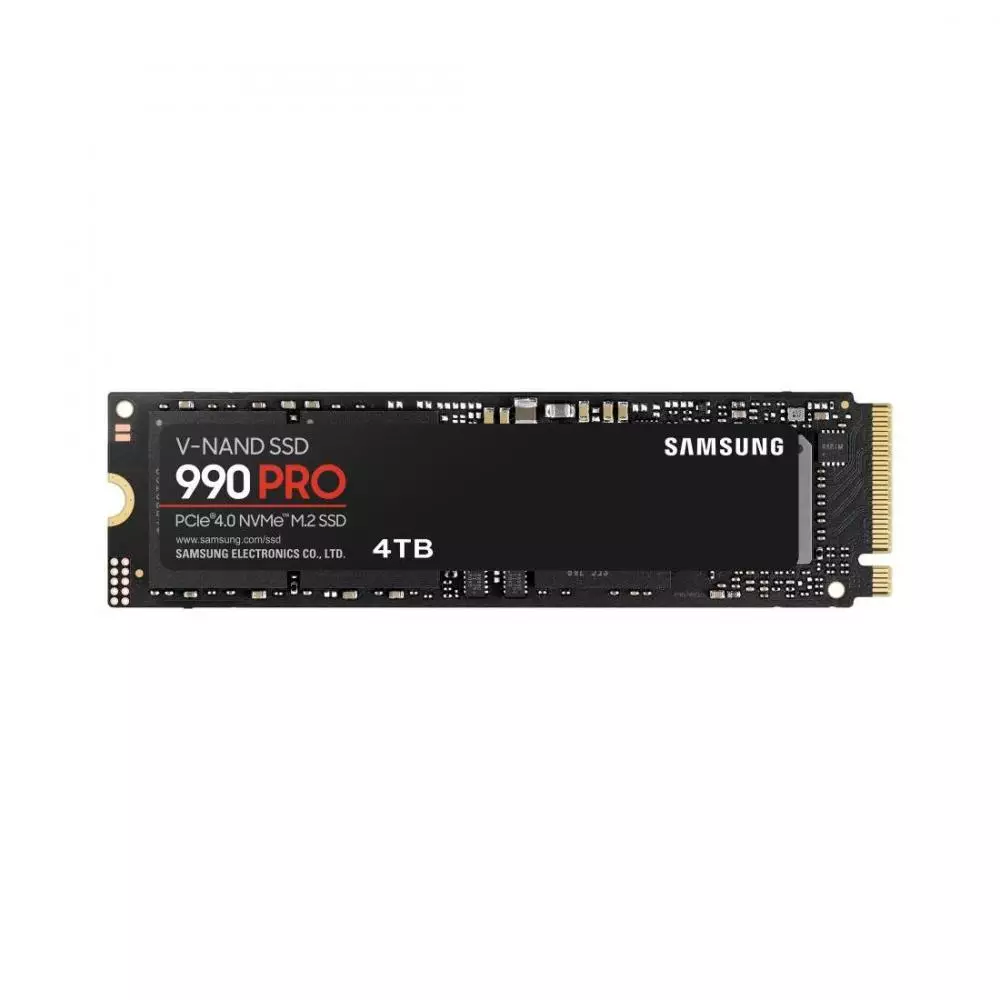 Disco duro interno Samsung 990 PRO PCIe 4.0 NVMe M.2 4Tb - MZ-V9P4T0BW