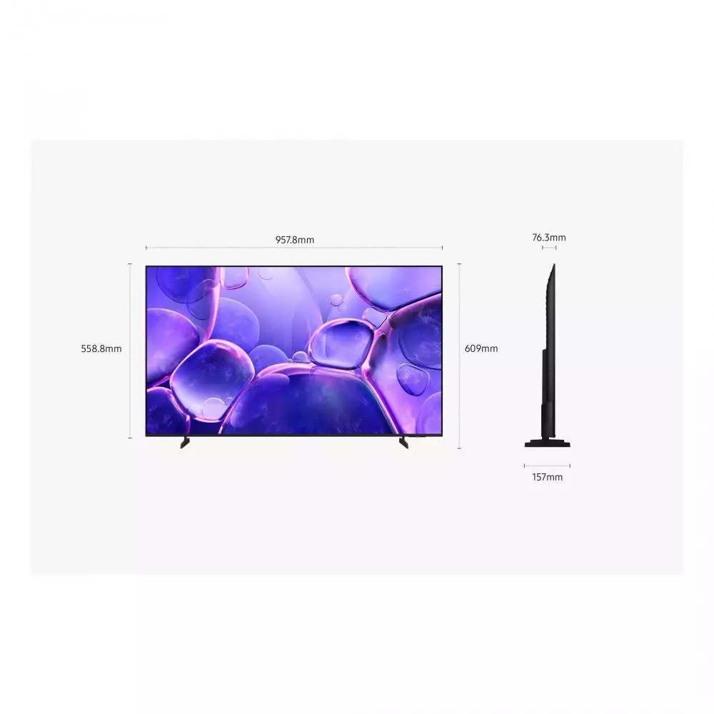 TV LED 43" Samsung TU43U8005FU Crystal 4k Ultra HD HDR Smart TV