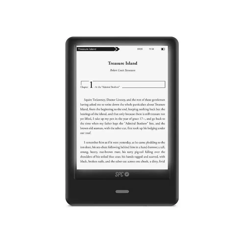E-Book SPC Dickens Light 2 Pro 6" Táctil Negro - 5615N