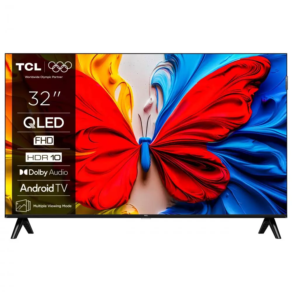 TV QLED 32" TCL  Full HD HDR Smart TV
