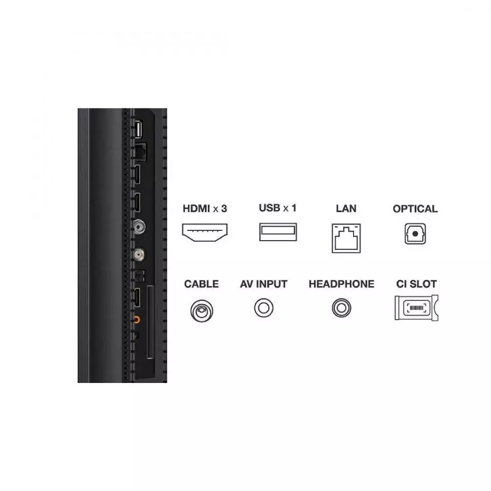TV QLED 75" TCL 75C805 4k Ultra HD HDR Google TV Dolby Atmos
