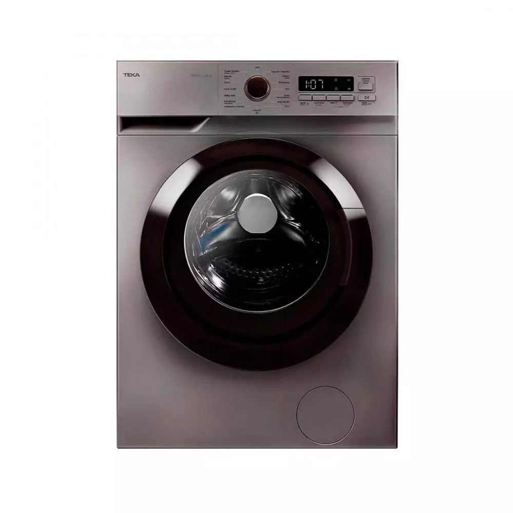 Lavadora Teka WMK 40840 SS Clase A 8 Kg 1400 rpm Acero Inoxidable