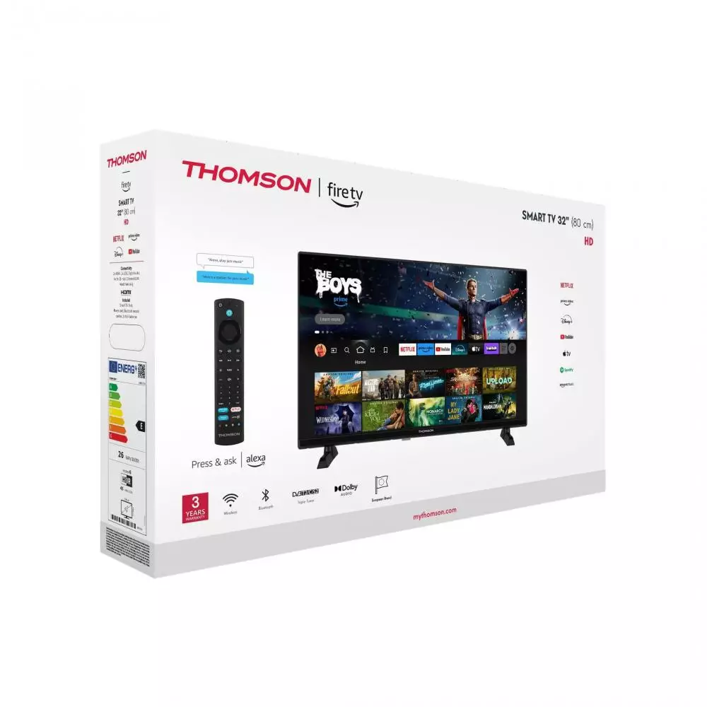 TV LED 32" Thomson 32HF2S34 HD Ready HDR Smart TV Fire TV