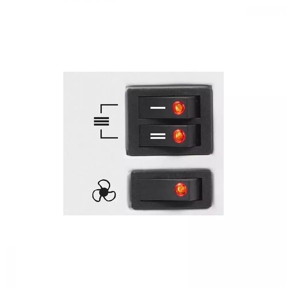 Calefactor convector Tristar KA-5166 3 niveles hasta 2000W Función Turbo