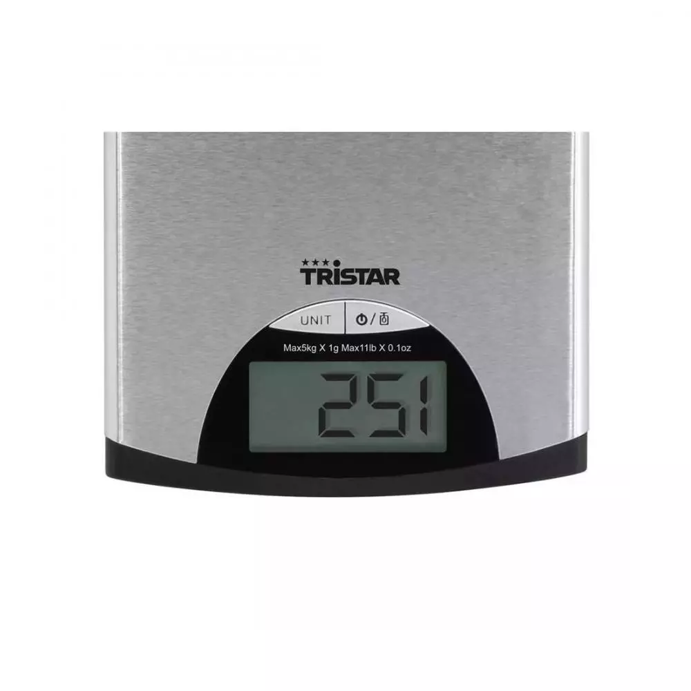 Báscula de cocina Tristar KW2435 5 Kg Digital Inox