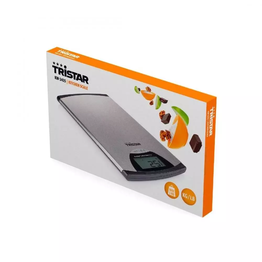 Báscula de cocina Tristar KW2435 5 Kg Digital Inox