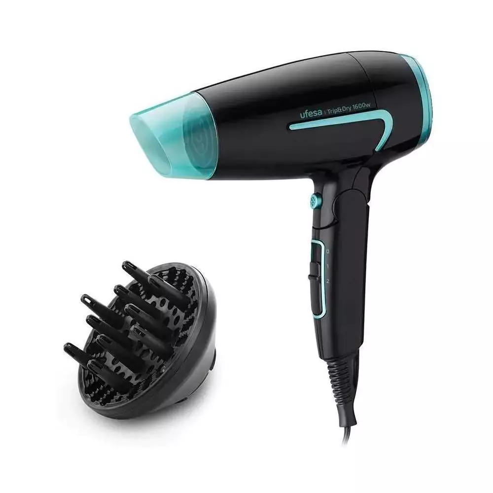 Secador de pelo de Viaje Ufesa 60305640 1600 W