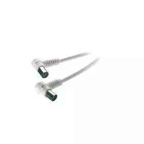 Cable de antena coaxial Vivanco 48034 para televisor 3m blanco - VVANCABMF30090W.