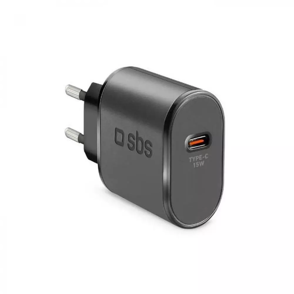 Cargador USB Type C SBS TETRTC15W Adaptive Fast Charge con carga rápida de hasta 15W