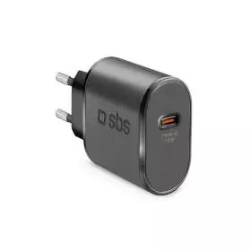 Cargador USB Type C SBS TETRTC15W Adaptive Fast Charge con carga rápida de hasta 15W.