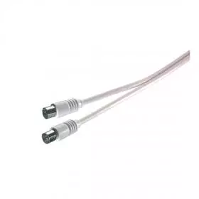 Cable de Antena 1.5m Blanco.