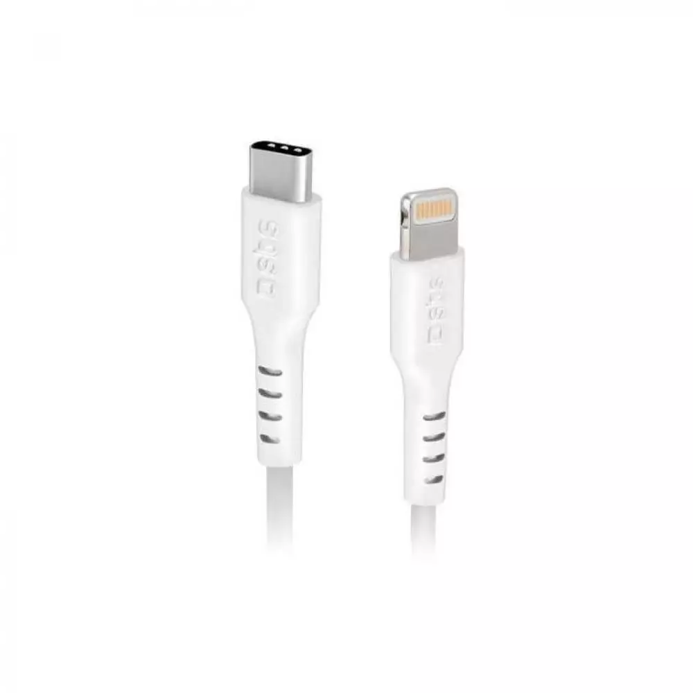 Cable USB Type C Vivanco Lightning TECABLELIGTC1W - 1m