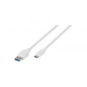 Cable USB A 3.1 - USB Tipo C Vianco 1 Metros Blanco.