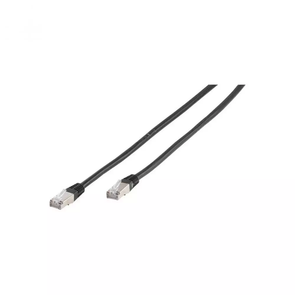 Cable RJ 45 - RJ 45 Vivanco 2 Metros Negro
