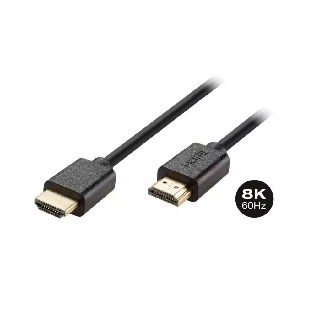Cable Ultra Rápido HDMI-HDMI 1 Metro Negro