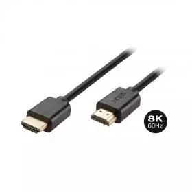 Cable Ultra Rápido HDMI-HDMI 1 Metro Negro.