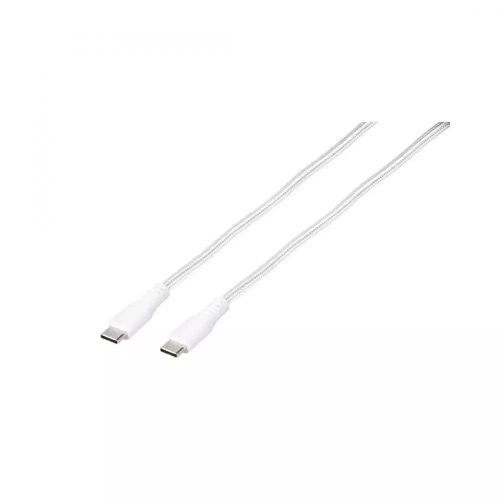 Cable Tipo C - Tipo C Vivanco 1,5 Metros Blanco