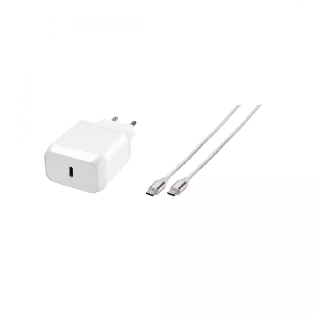 Cargador Pared Tipo C Vivanco 45W + Cable 1 Metro