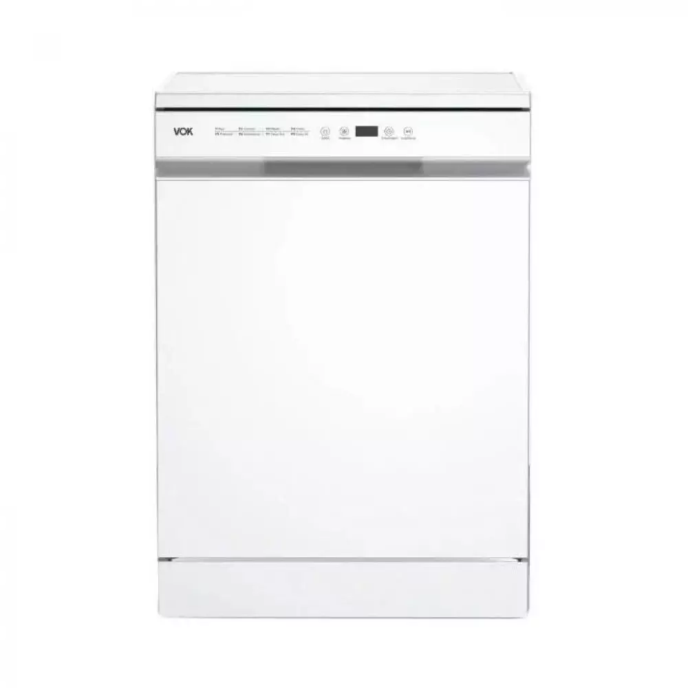 Lavavajillas VOK EVD-14FCWAD Clase C 14 Servicios 47 db Blanco 3ª Bandeja Apertura de puerta automática