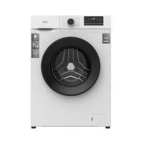 Lavadora VOK EVW-7BAWL21N Clase A 7 Kg 1200 rpm Blanco Función Vapor.