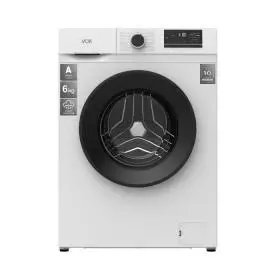 Lavadora VOK EVW-6BAWL21 Clase A 6 Kg 1200 rpm Blanco.