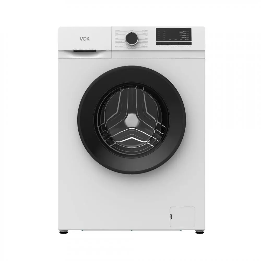 Lavadora VOK EVW-8BAWL21 Clase A 8 Kg 1200 rpm Blanco