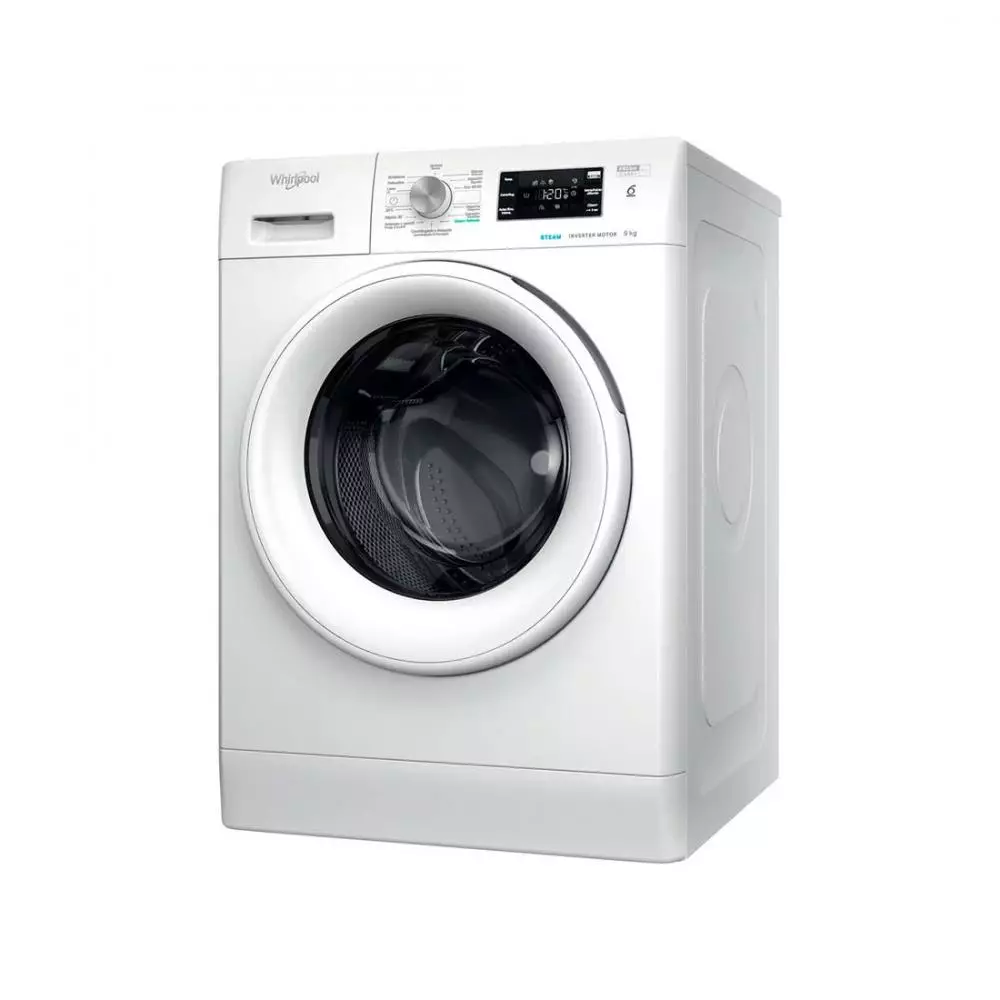 Lavadora Whirlpool FFB9469WVSPT Clase A 9 Kg 1400 rpm Blanco
