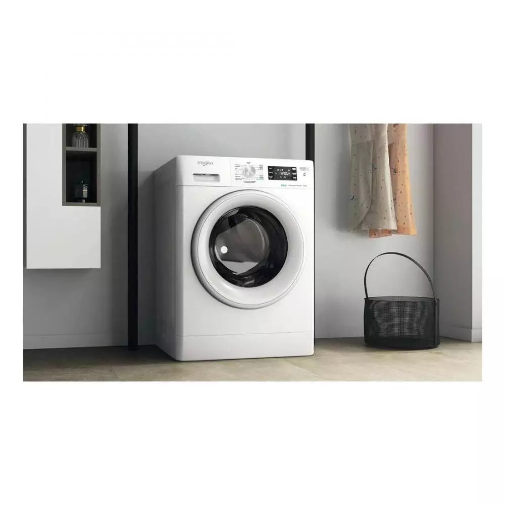 Lavadora Whirlpool FFB9469WVSPT Clase A 9 Kg 1400 rpm Blanco