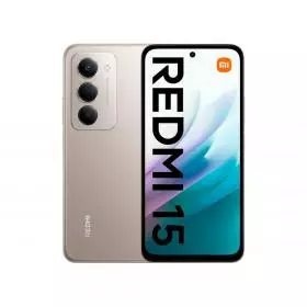 Teléfono libre Xiaomi Redmi 15 17.5cm (6.9") 8/256 GB Titan Grey.
